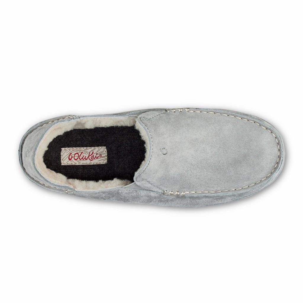 Olukai Women's Nohea Slipper - Pale Grey US745-682